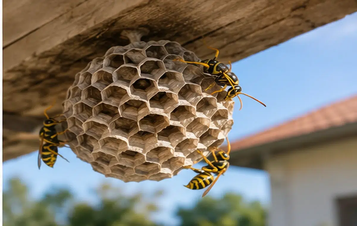 Destruction de nids de guêpes et frelons dans le Var par CLEANuisibles